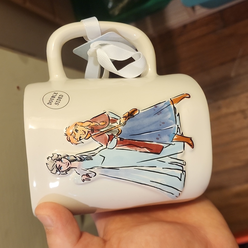 Rae Dunn White Mug with Inspirational Text